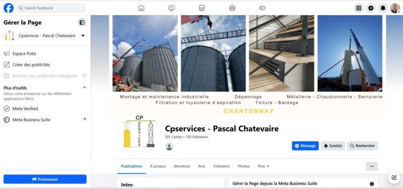 Gestion réseaux sociaux à Chantonnay