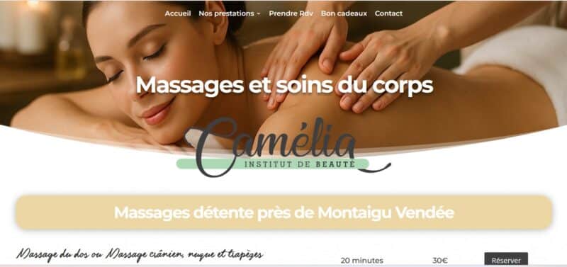 Réalisation site web Treize Septiers