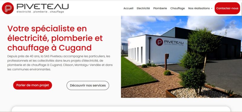 Création site internet Cugand près de Montaigu